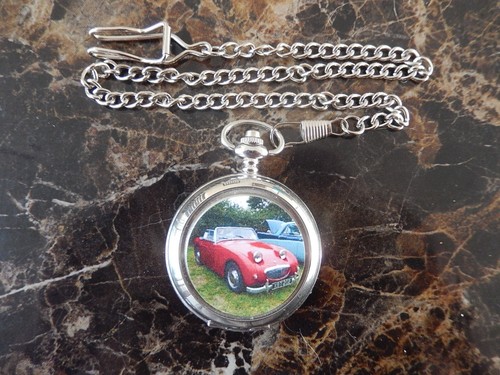 Frog eyed sprite red - , chrome