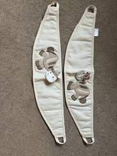 Mamas And Papas Zeddy & Parsnip Curtain Tie Backs Nursery Bedroom, boy/girl