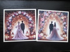 Set of 2  x WHIMSICAL WEDDING