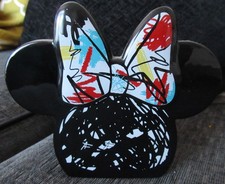 DISNEY MINNIE MOUSE ART GRAFFITI STYLE TEA LIGHT CANDLE HOLDER