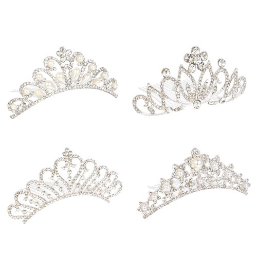 Pcs princess style tiaras - 4,