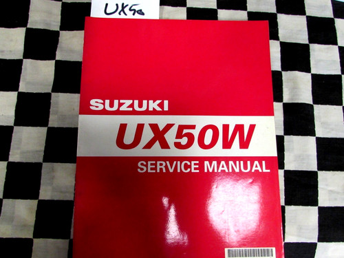 Suzuki ux50w illustrated - ux50w,
