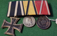 WW1 German Medal Trio 1914