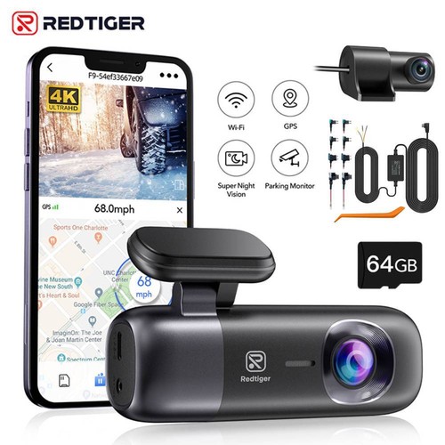 Redtiger dash cam front - f9,