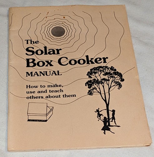Solar box cooker manual - box,