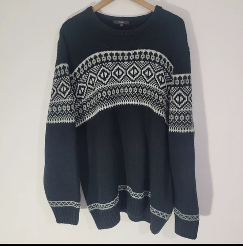Mens george jumper black - george,