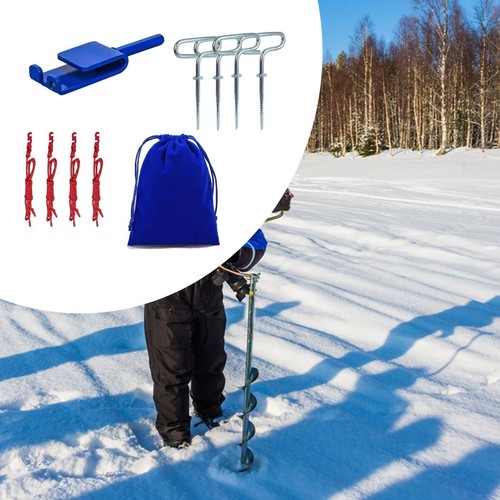 Ice fishing anchor tool - fishing,