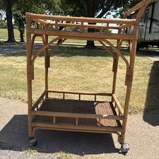 Mid-Century Wicker Rattan