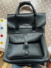Lovely Dr. Martens Large Black Leather Backpack Rucksack Bag Kiev Smooth