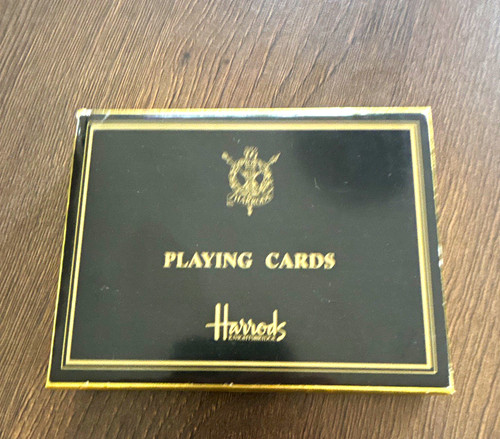 Harrods classic playing cards - harrods,