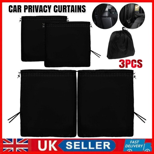 3pcs set car privacy curtains - 3pcs/set,