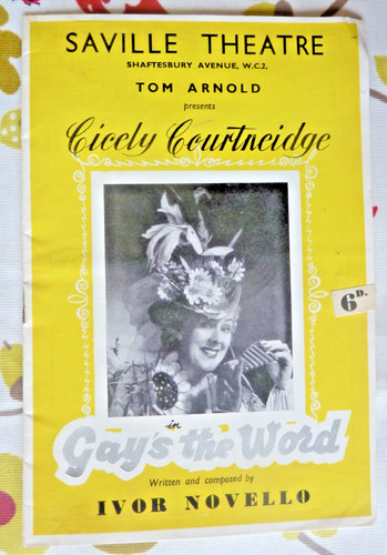 Saville theatre programme - saville,