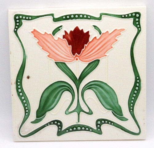 Art nouveau style - style,, lined