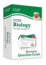9-1 GCSE Biology AQA Revision Question Cards: ideal for exams in... by CGP Books