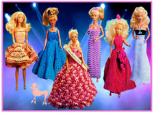 CROCHET PATTERN Barbie Fashion