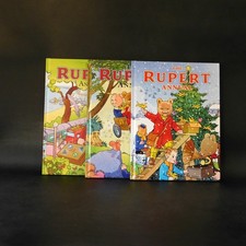 THREE RUPERT THE BEAR ANNUALS
