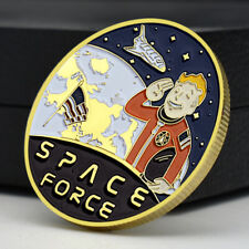United States Space Force Gold Plated Challenge Coin Air Commemorative Medal