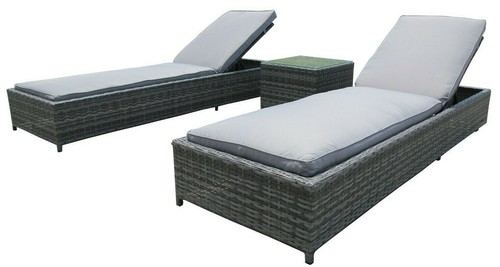 Clearance rattan single sun - rattan,