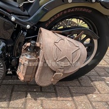 BR) STAR LEATHER SWINGARM