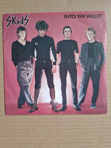 Skids into the valley - into,