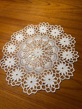 hand crochet doily