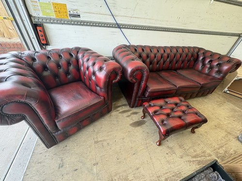 Chesterfield seater settee - chesterfield,