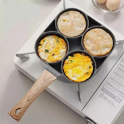 Hole frying pot pan - hole,