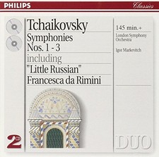 Igor Markevitch - Tchaikovsky: Symphonies Nos.1-3 - Igor Markevitch CD BSVG The