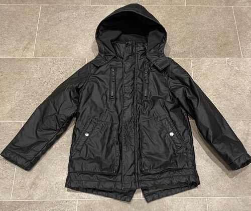 Boys 1 black wax - m&s,