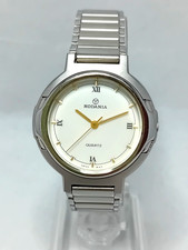 Rodania Womens Swiss Dress Quartz Watch. New Battery. Free P+P