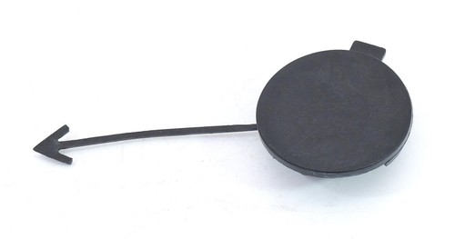 Front bumper tow eye cover - front,