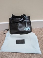 Radley black mini handbag blue