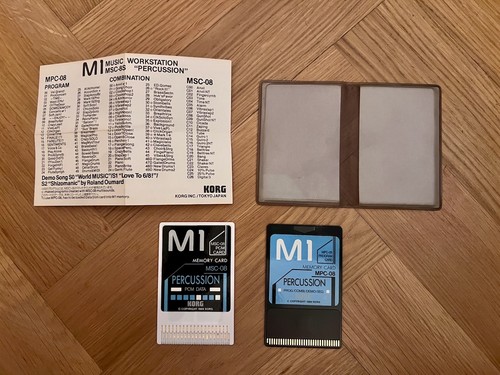 Korg percussiion mpc 08 - korg, m1