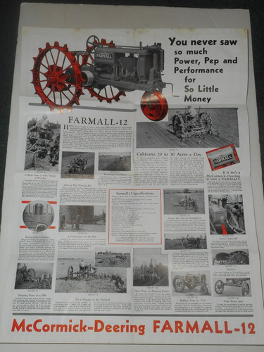 Mccormick deering farmall - ih,