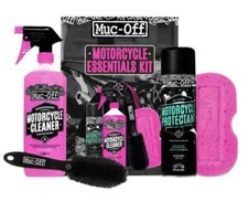 Muc-Off Motorcycle Essentials Kit Cleaning Motorbike 5 Piece Care Kit Gift