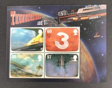 GB 2011 MNH Gerry Anderson Thunderbirds Mini sheet SG MS3142
