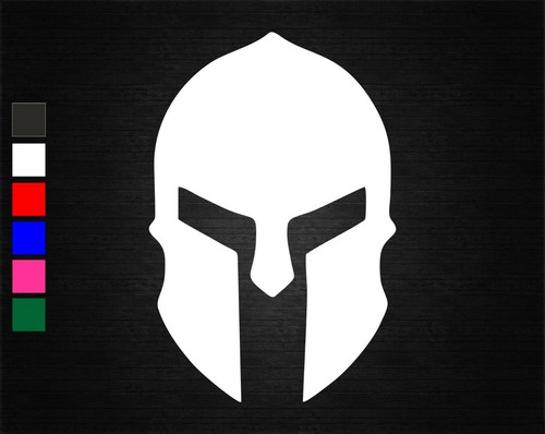 Spartan helmet vinyl decal - spartan,