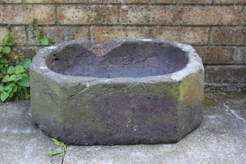 Antique 19th concrete - 1x,