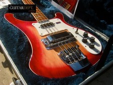 ♚TIMEWARP♚ 2002 RICKENBACKER 4003 Stereo Bass♚Shark Tooth♚FIREGLO♚100%♚22 Years!