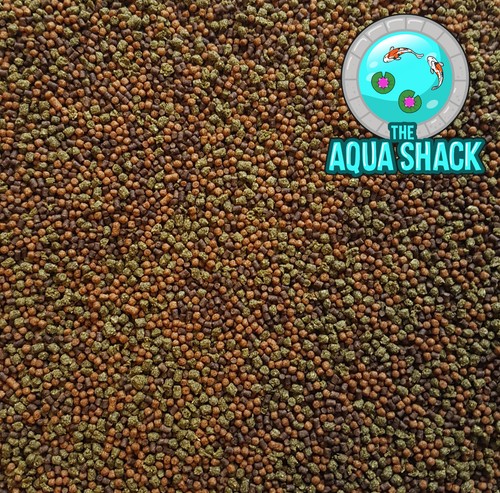 Tricolour goldfish pellets - goldfish,