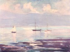 WALES. Yachts, Anglesey Coast