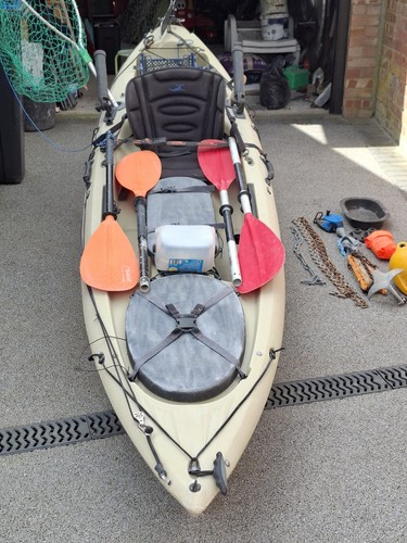 Sea fishing kayak - sea,