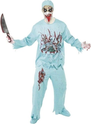 Mens zombie doctor costume - doctor,