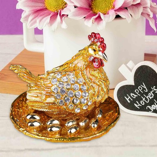 Hen hatching eggs jewelry - hatching,