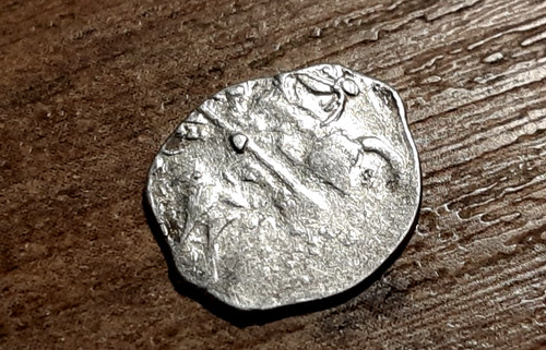Hammered silver medieval - hammered,