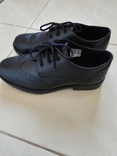 Boys Black Shoes Size 5