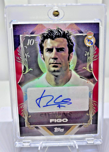 Luis figo topps los - luis,