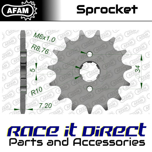 Sprocket for honda crm 125 - for,