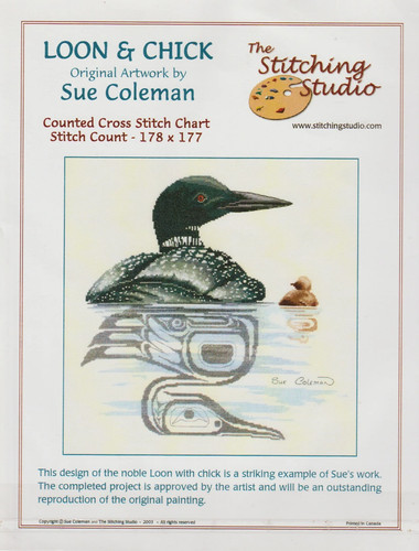 Loon chick the stitching - &,