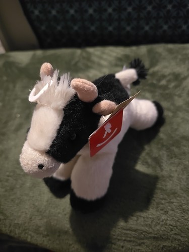 Aurora cow plush soft toy - plush,